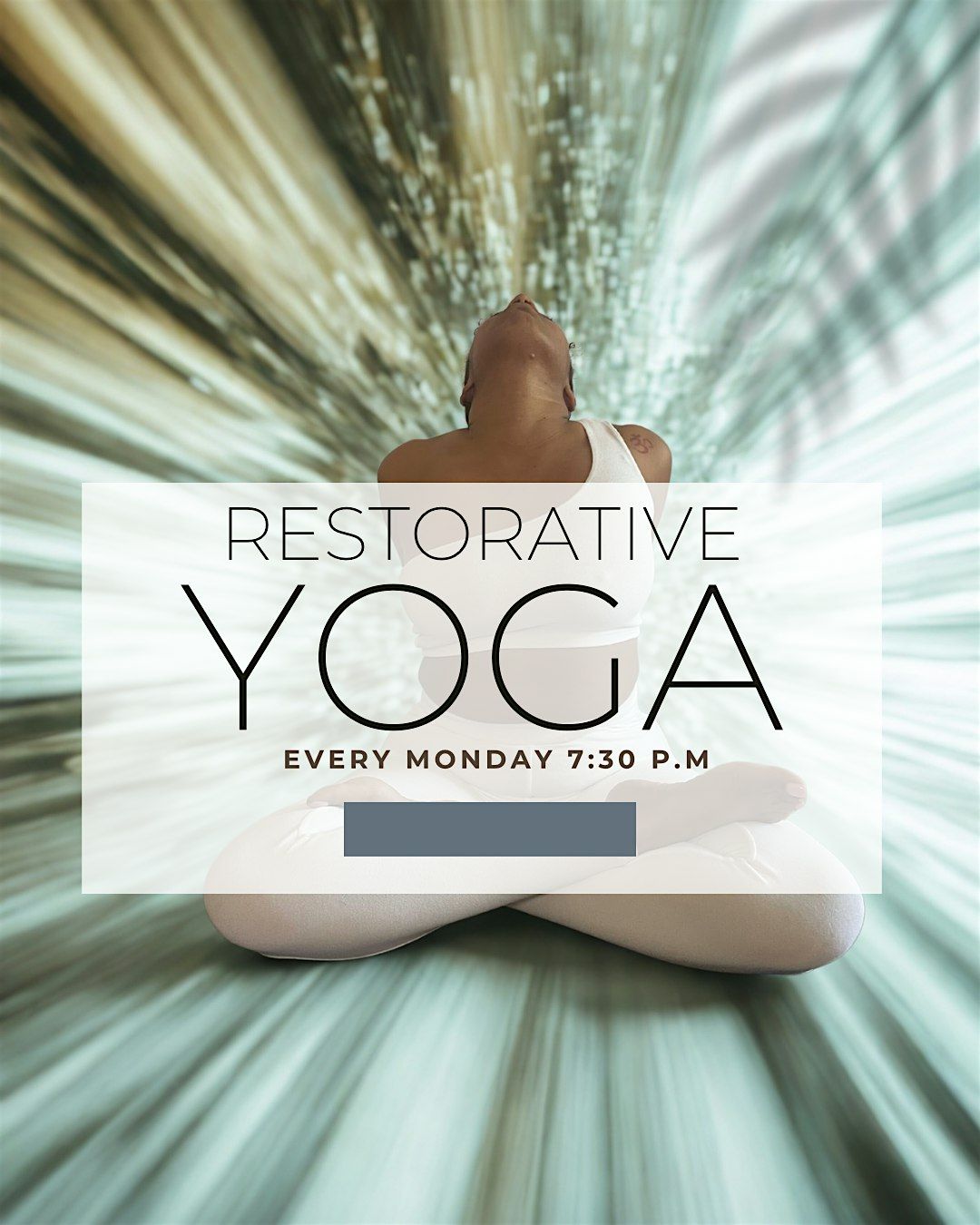 Candlelit Restorative Yoga