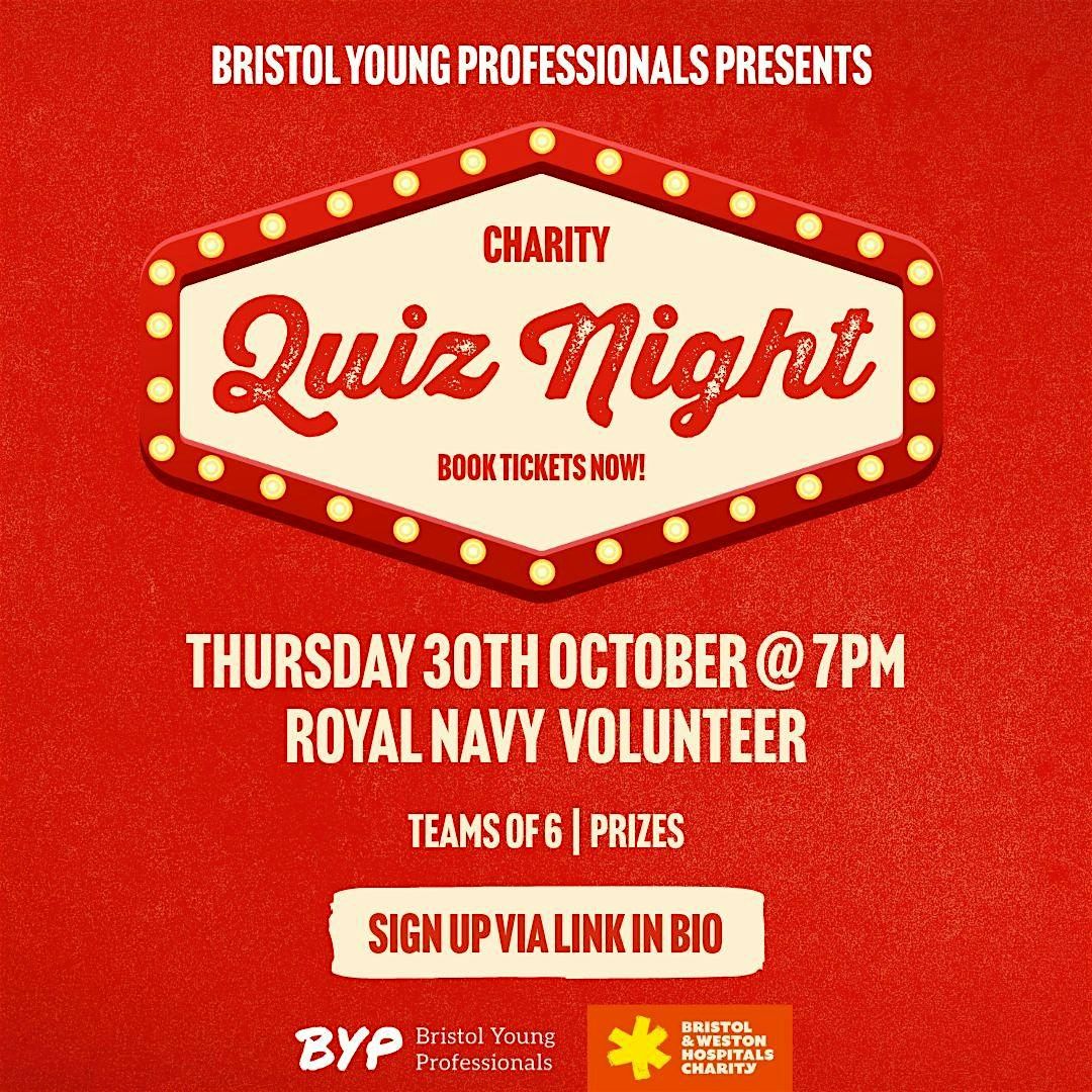 BYP Quiz Night for Bristol & Western Hospitals Charity