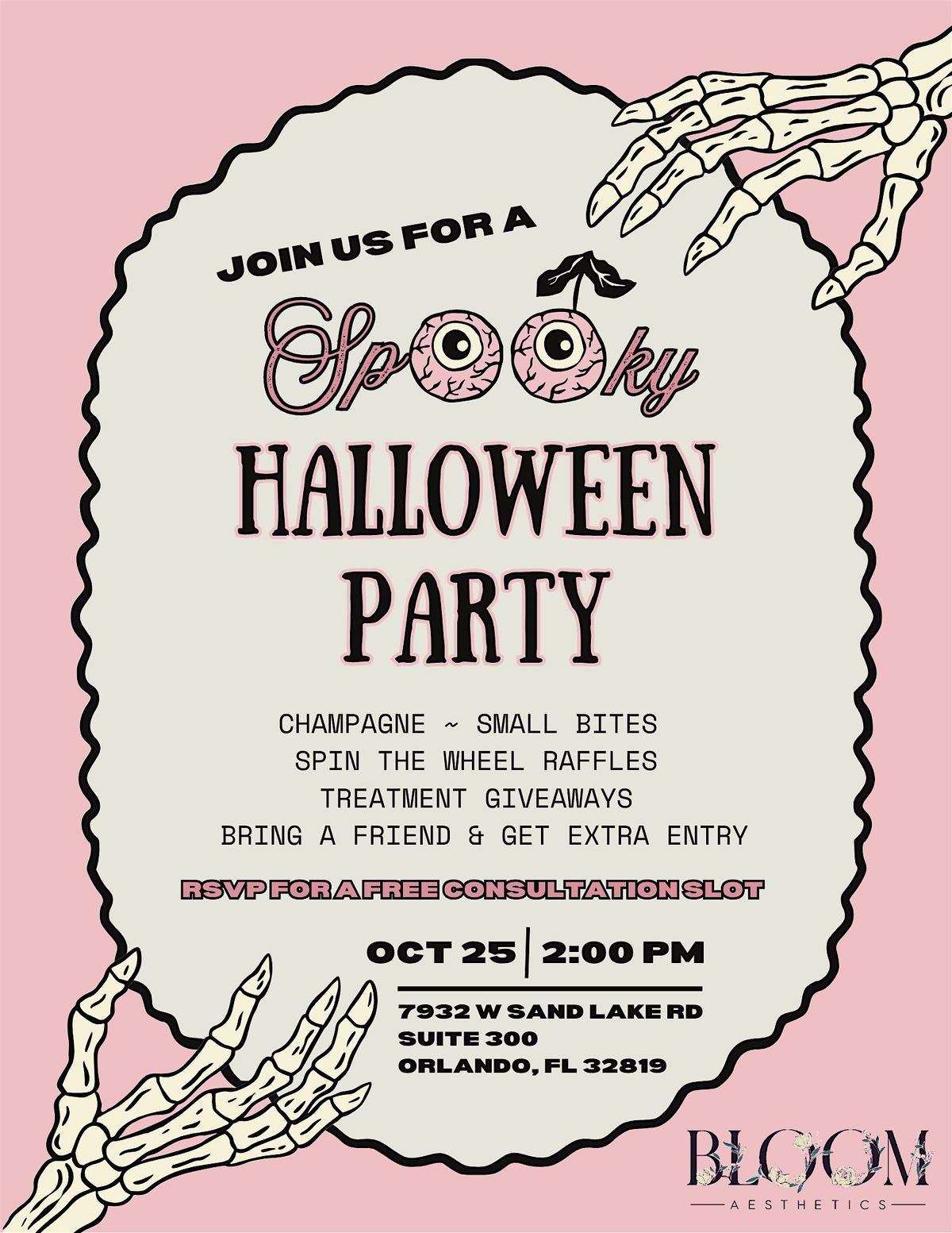 Frighteningly Flawless Skin Event