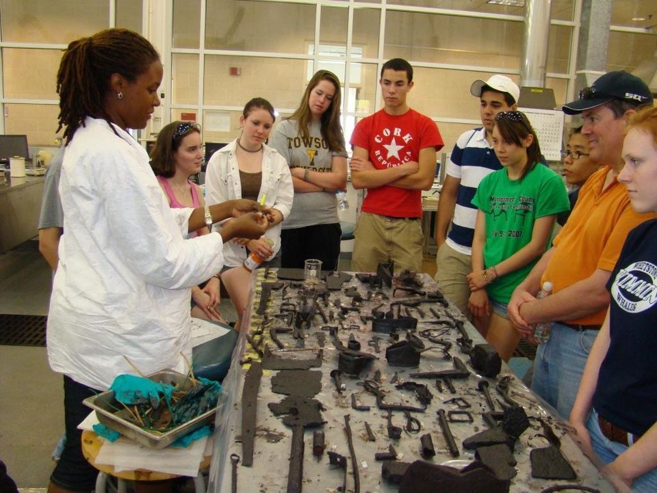 Maryland Archaeological Conservation Lab Tour | Jefferson Patterson ...