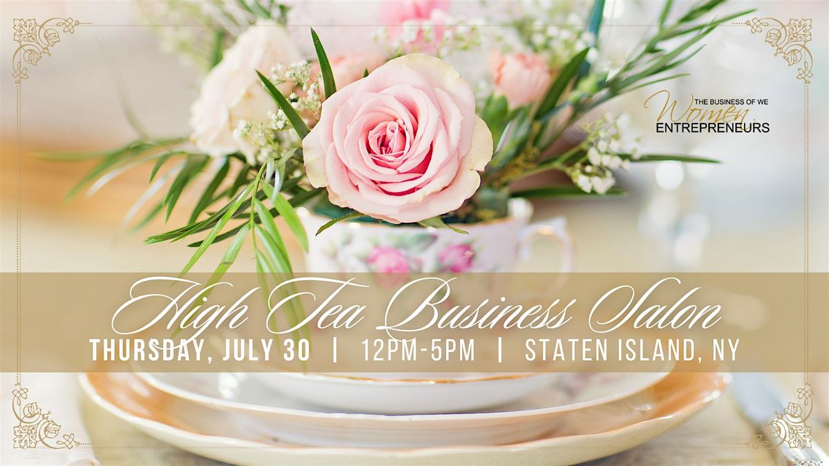 The Business of WE 2026 High Tea Business Salon