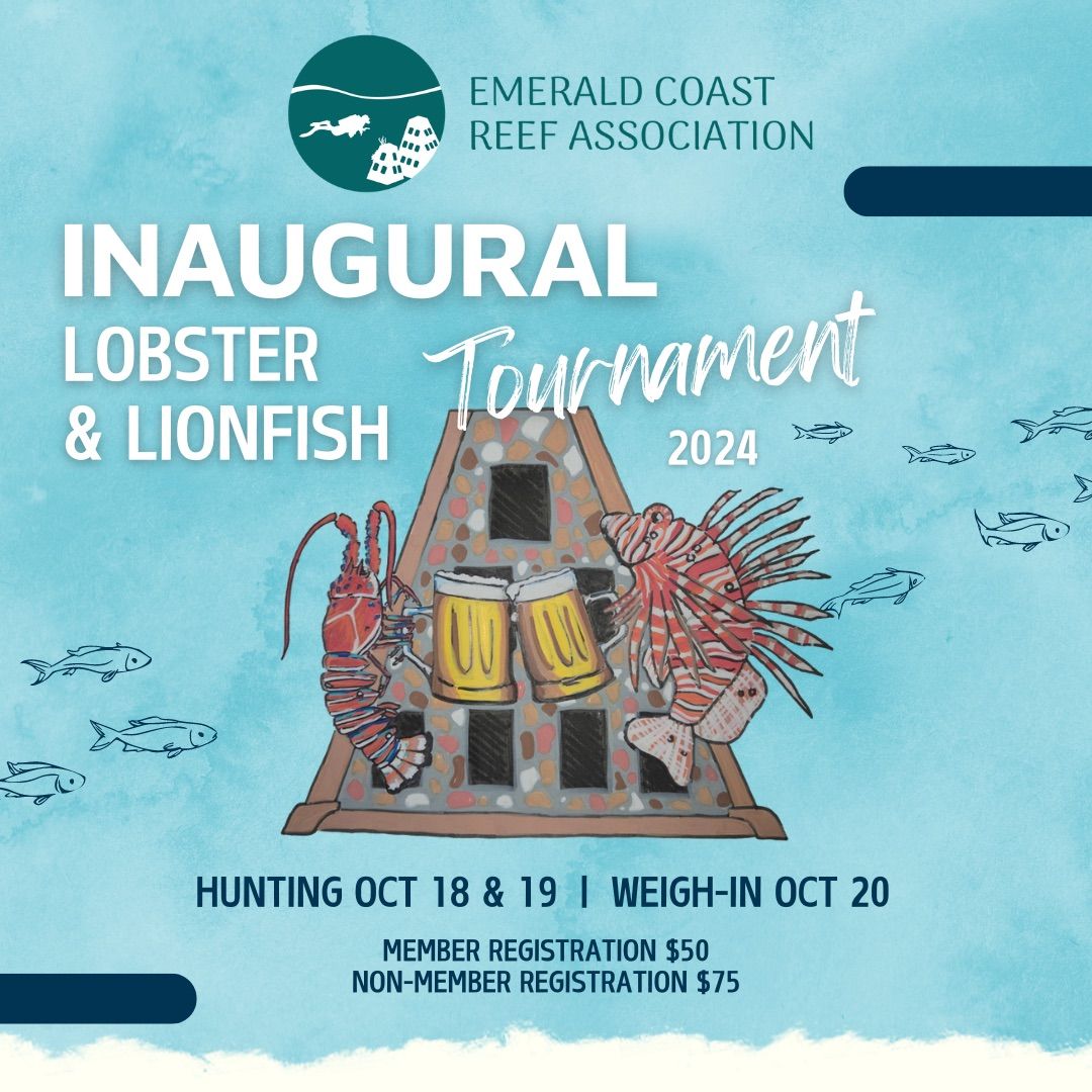 2024 Lobster & Lionfish Tournament Destin Brewery October 18 to