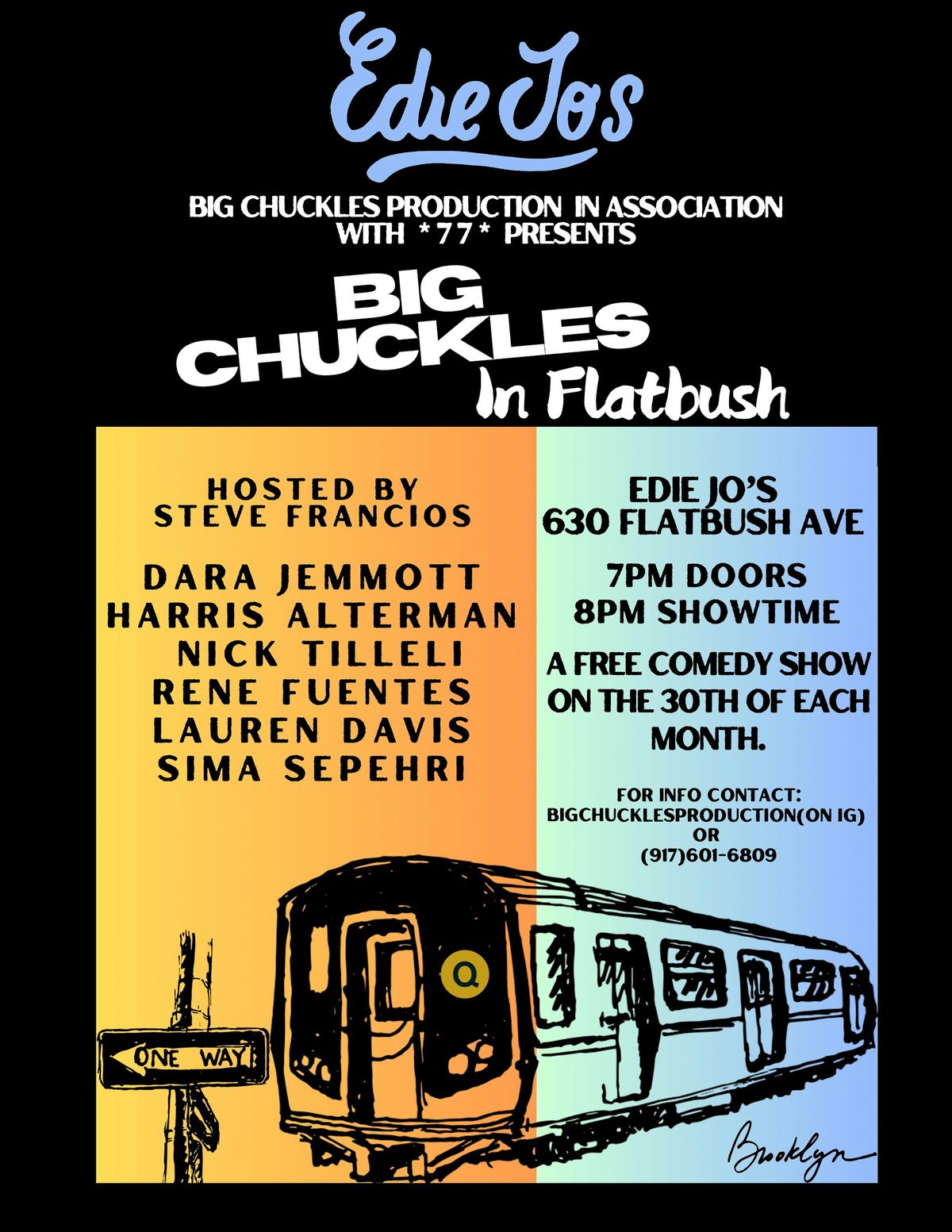 Big Chuckles in Flatbush