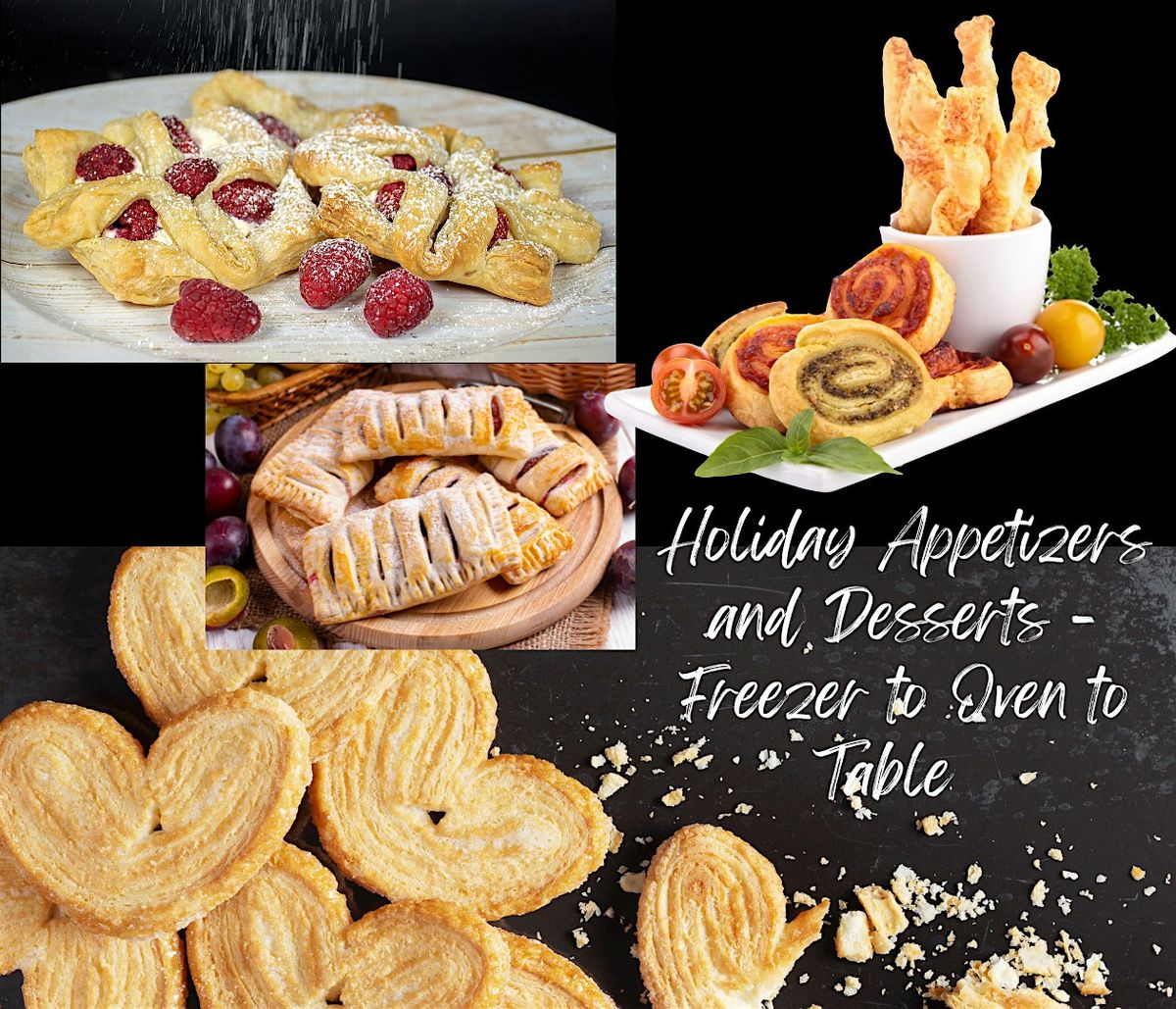Holiday Puff Pastry Appetizers & Desserts: From Freezer to Festive