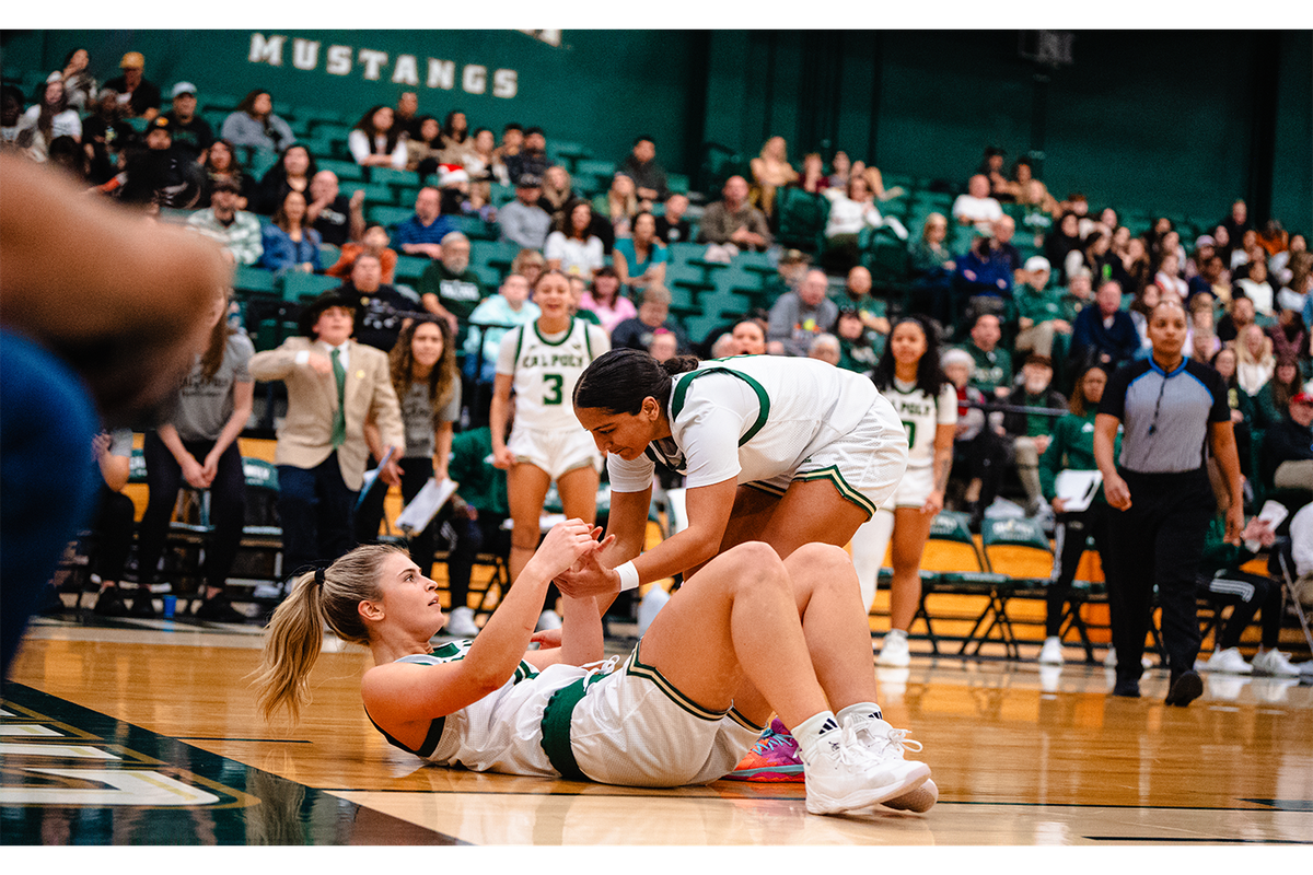 Parking UC Davis Aggies at Cal Poly Mustangs Mens Basketball