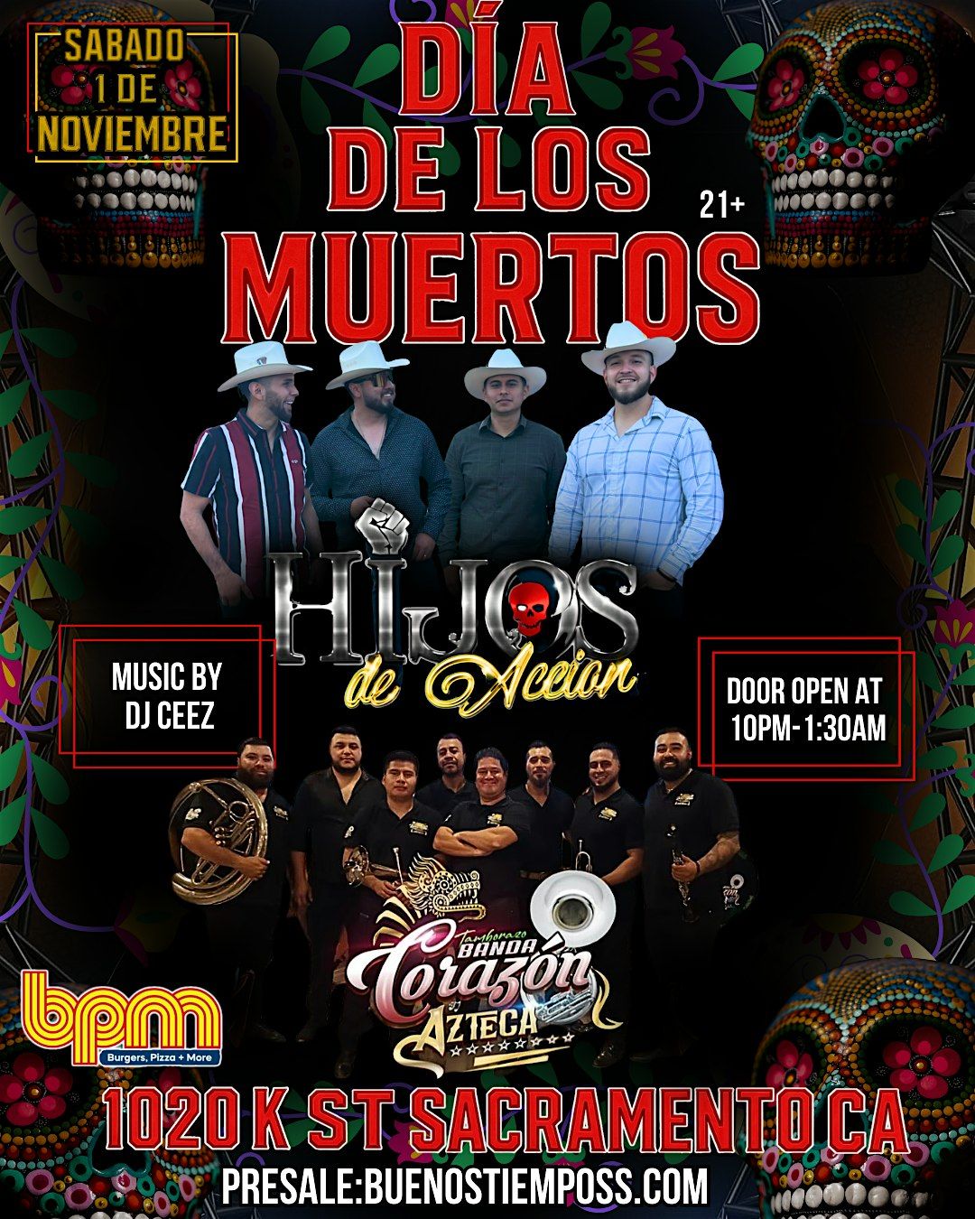 Banda and Grupo at BPM - Free Limited Tickets