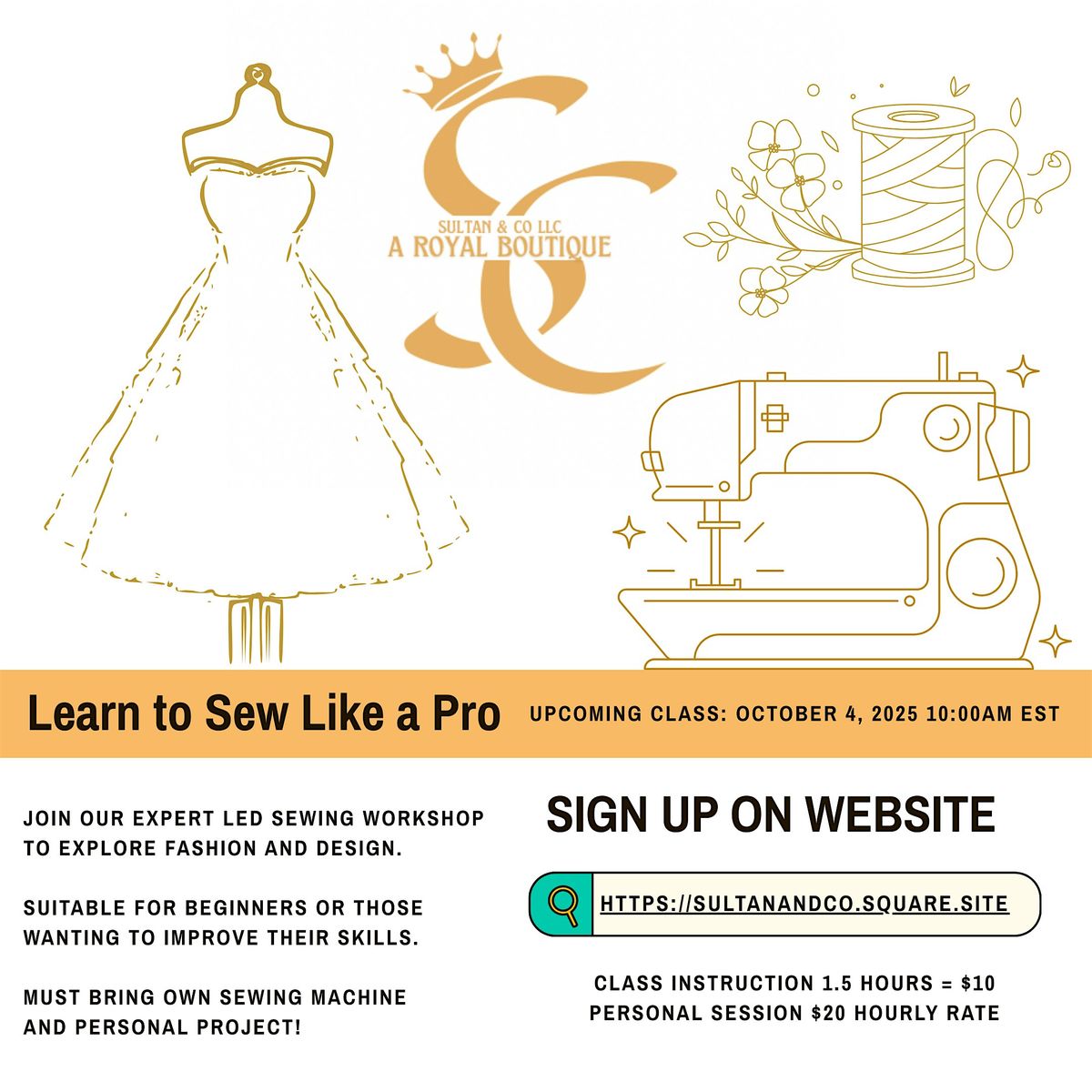 Sewing Class at Sultan