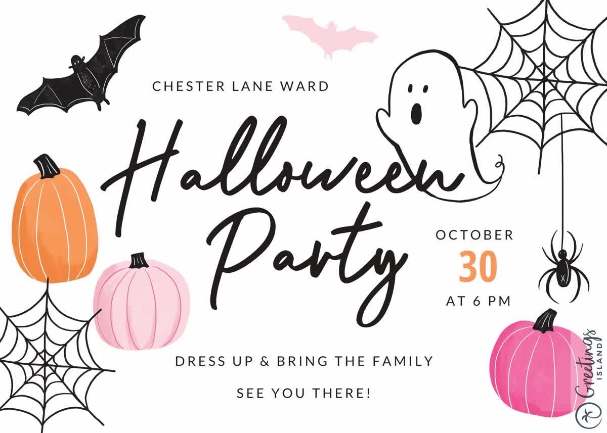 Chester Lane Ward Halloween Party