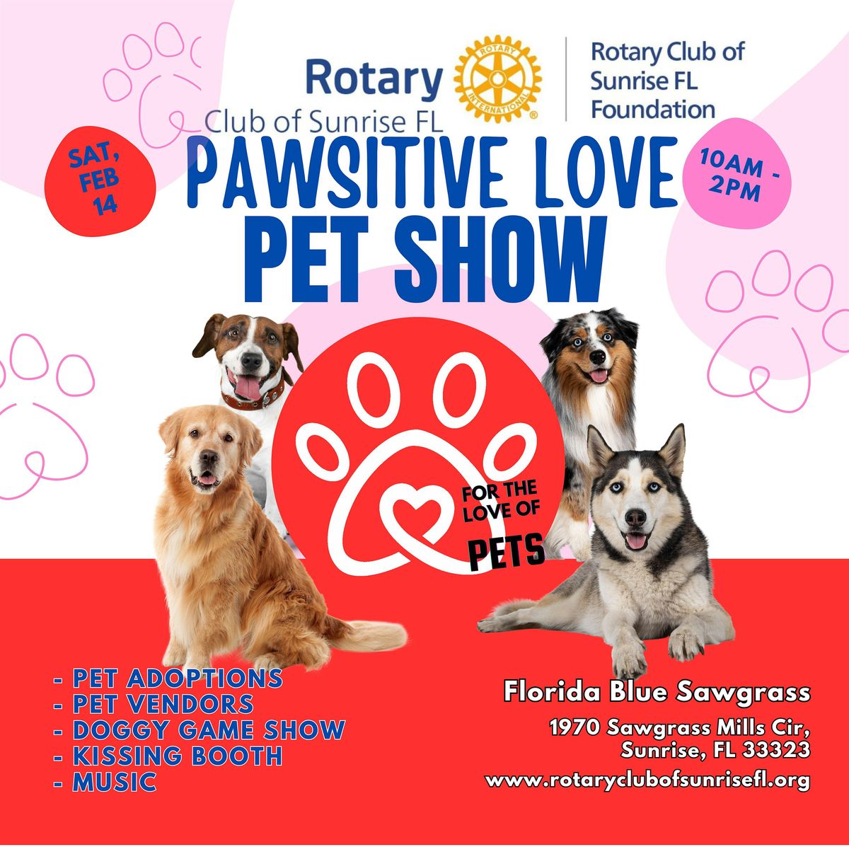 3rd Annual Pawsitive Love Pet Show