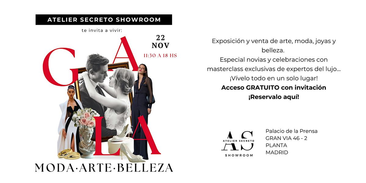 Atelier Secreto Showroom - Edici\u00f3n 22 de noviembre