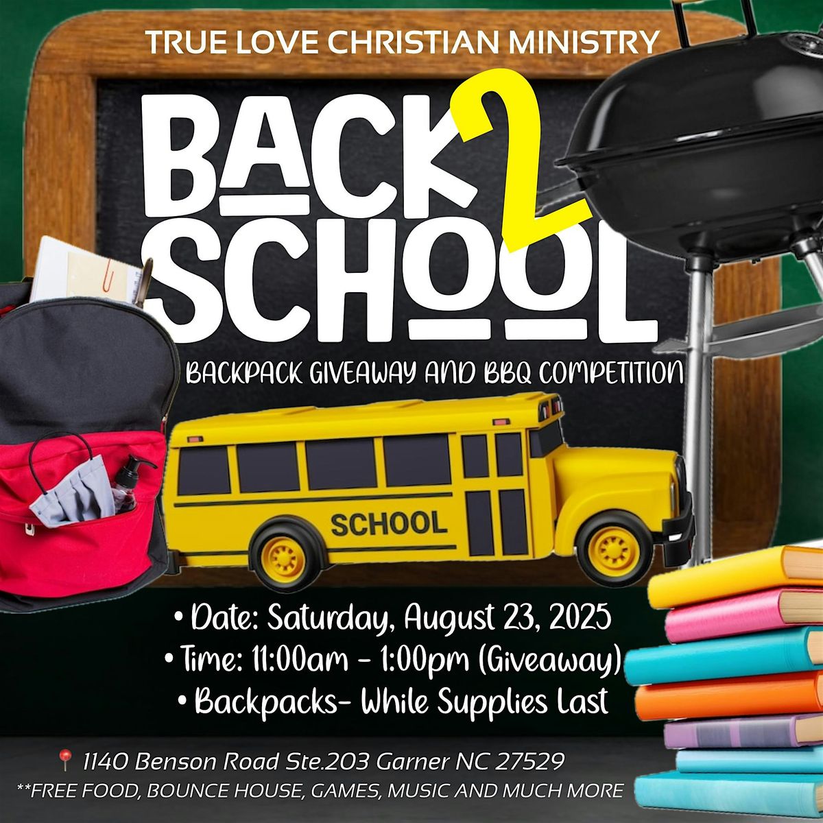 Back 2 School Backpack Giveaway