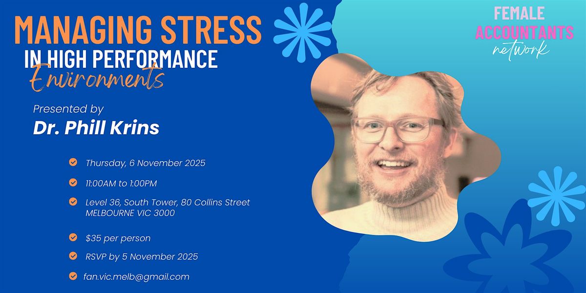 Managing Stress in High-Performance Environments!