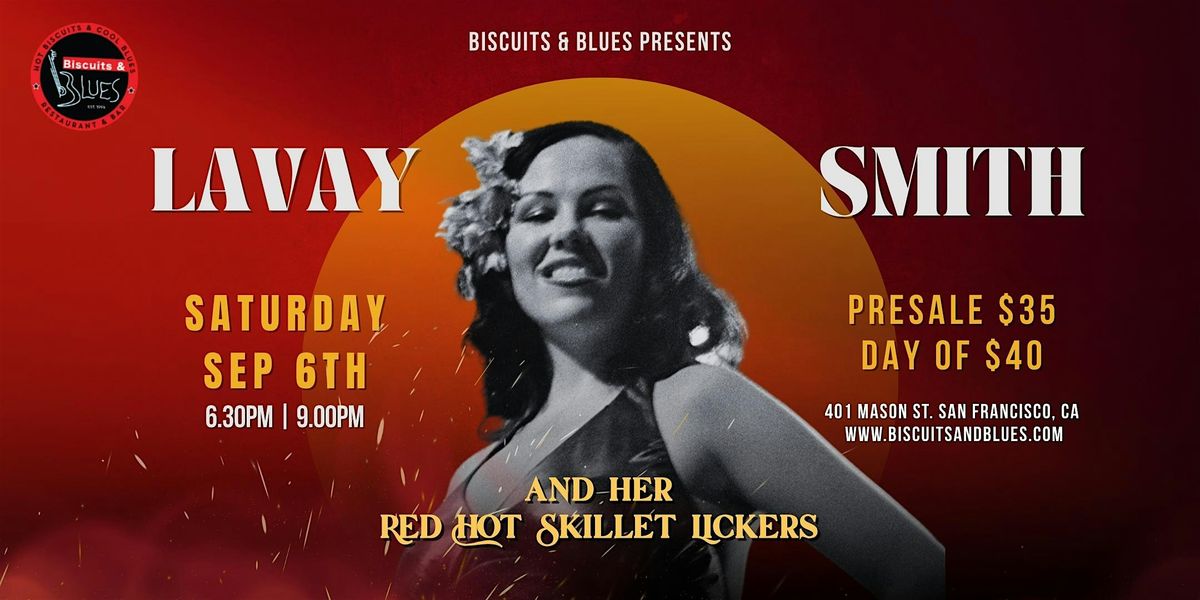 Lavay Smith and Her Red Hot Skillet Lickers LIVE in San Francisco