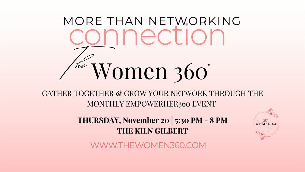 The Women 360's Networking Event for Business Women & Entrepreneurs!
