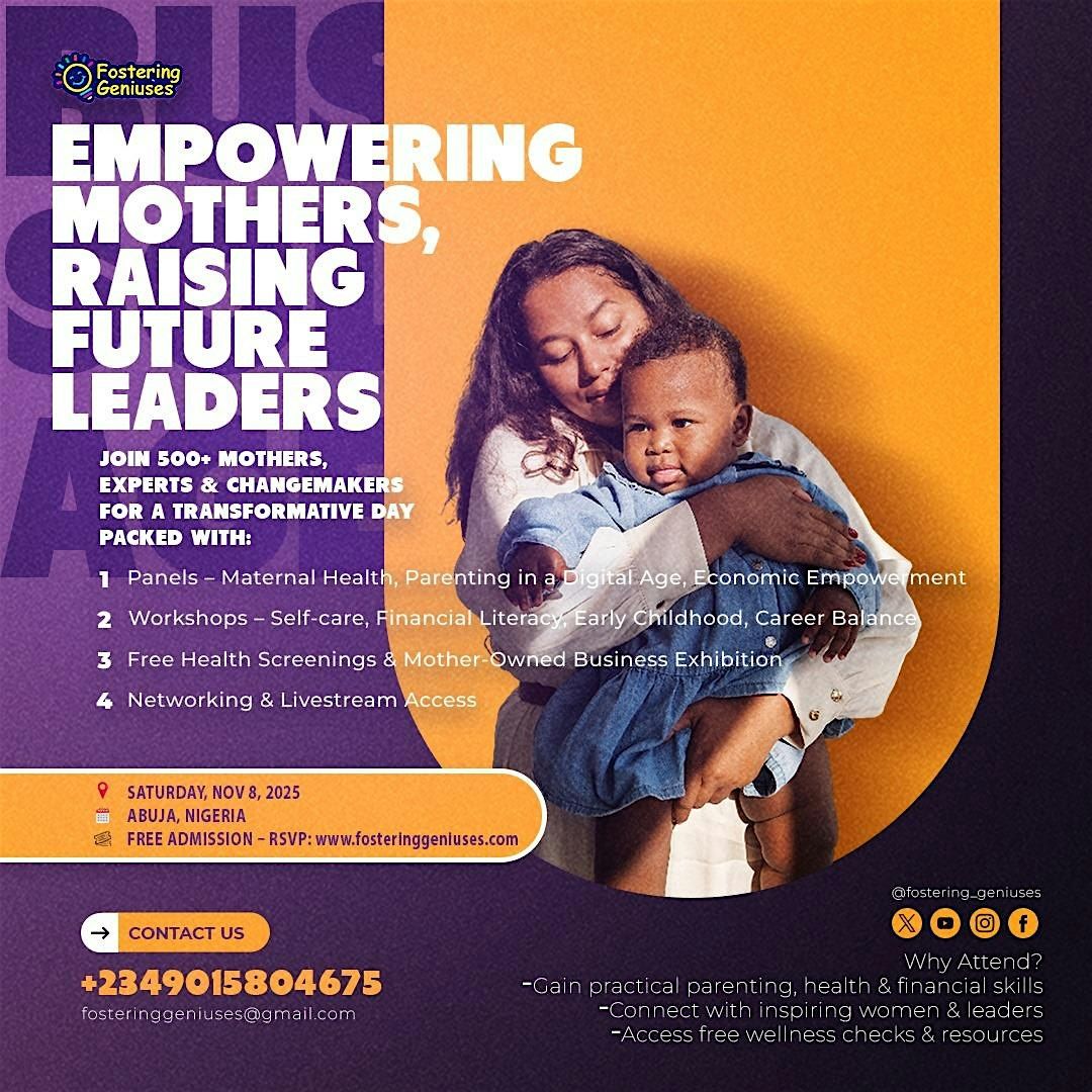 Motherhood & Me Conference: Nurturing the Future Together