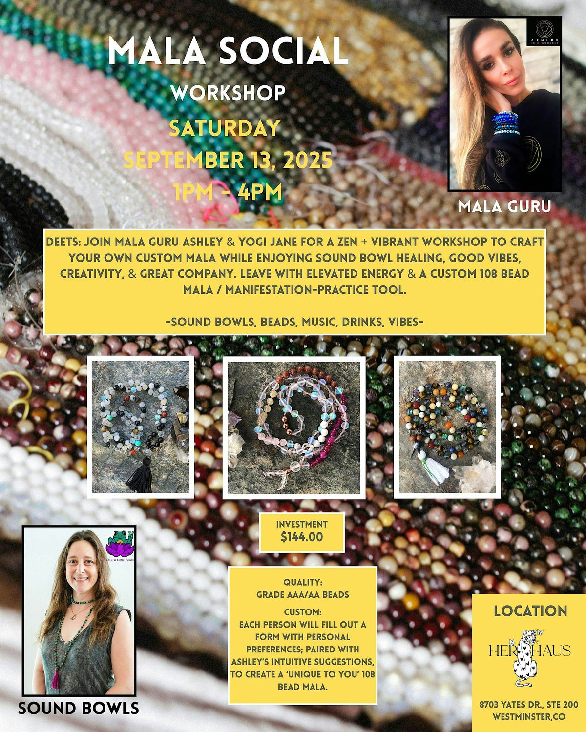 Mala Social & Sound bath Workshop