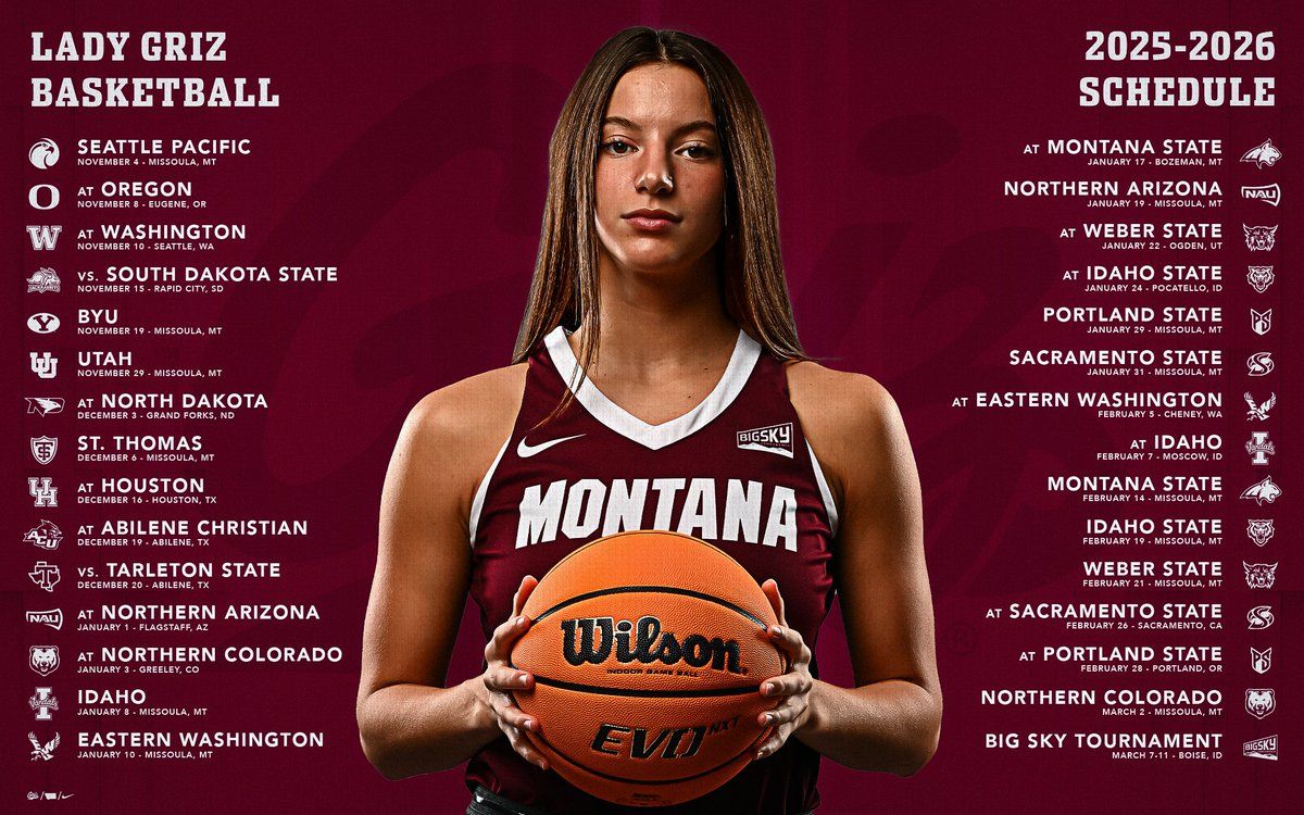 Tarleton State Texans at Montana Lady Grizzlies Womens Basketball