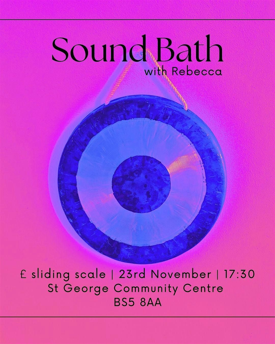 Sound Bath with Rebecca