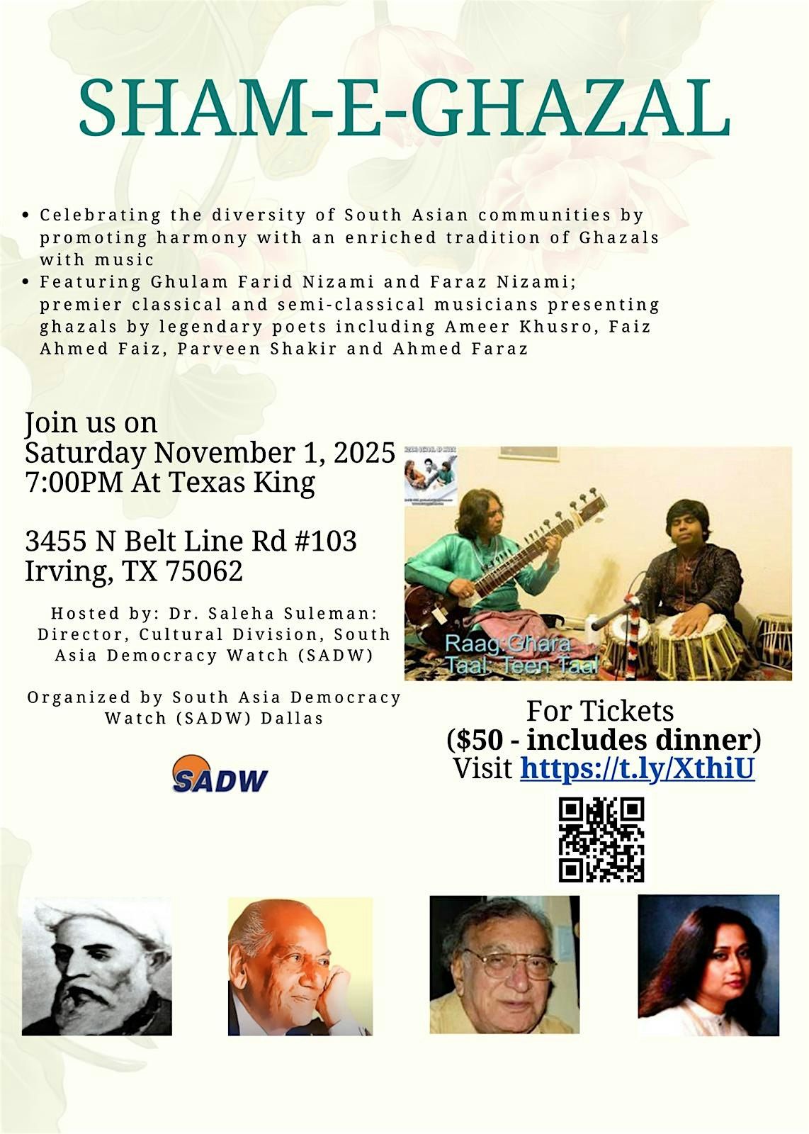 Shame e Ghazal Nov 1