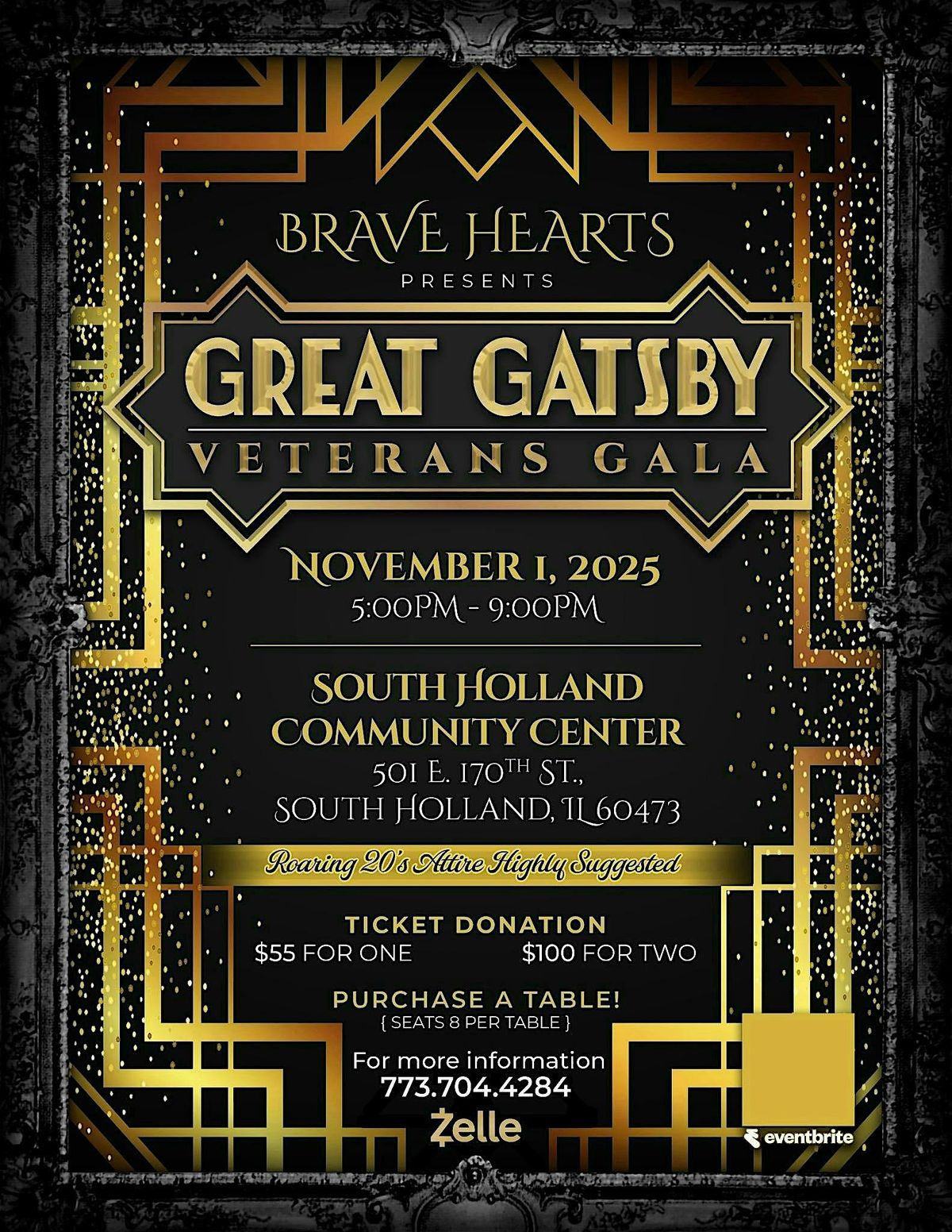 Great Gatsby Veterans Gala
