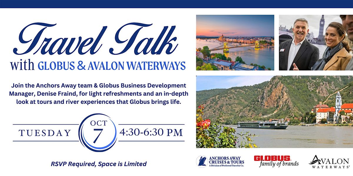 Travel Talk with Globus & Avalon Waterways