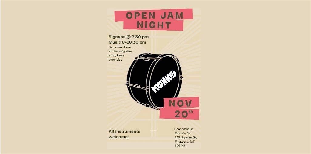 Open Jam Night