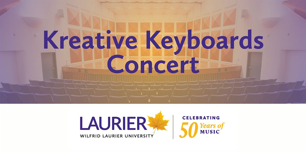 Kreative Keyboards Concert