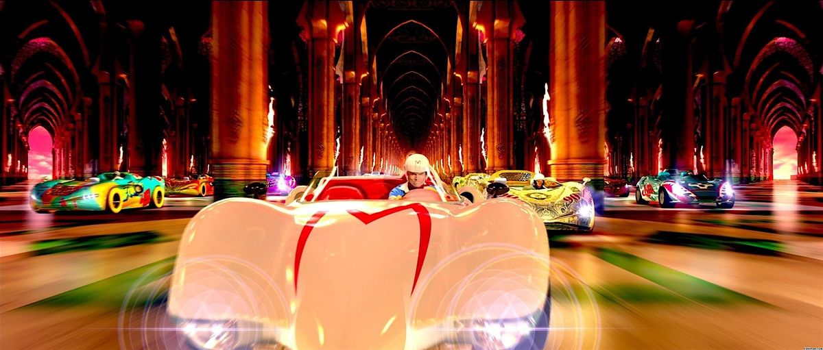 Driven cinema:  Speed Racer