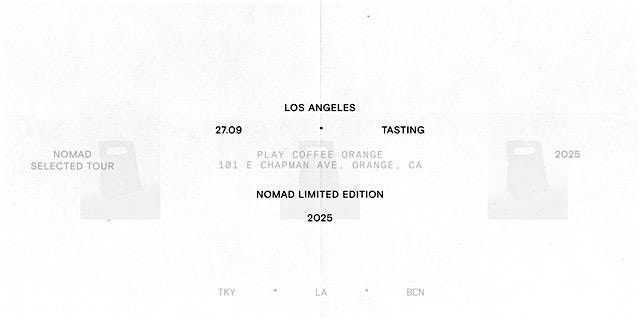 NOMAD SELECTED TOUR: LOS ANGELES