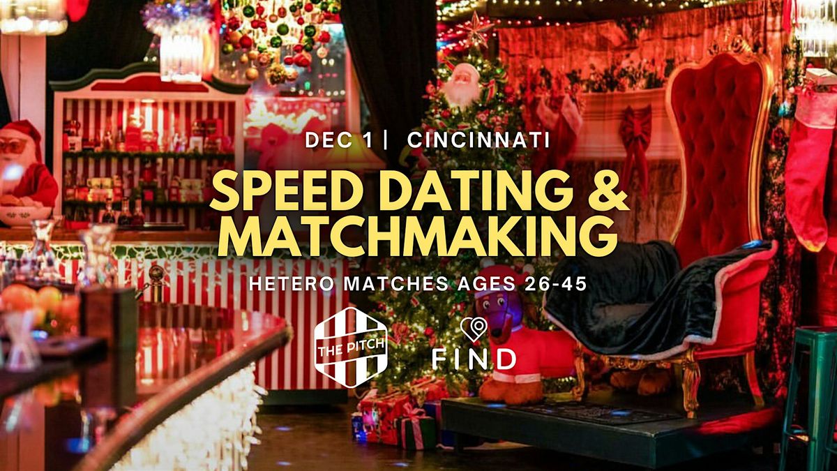 Speed Dating for Singles Ages 26-45 (Holiday sweater edition) | Cincinnati