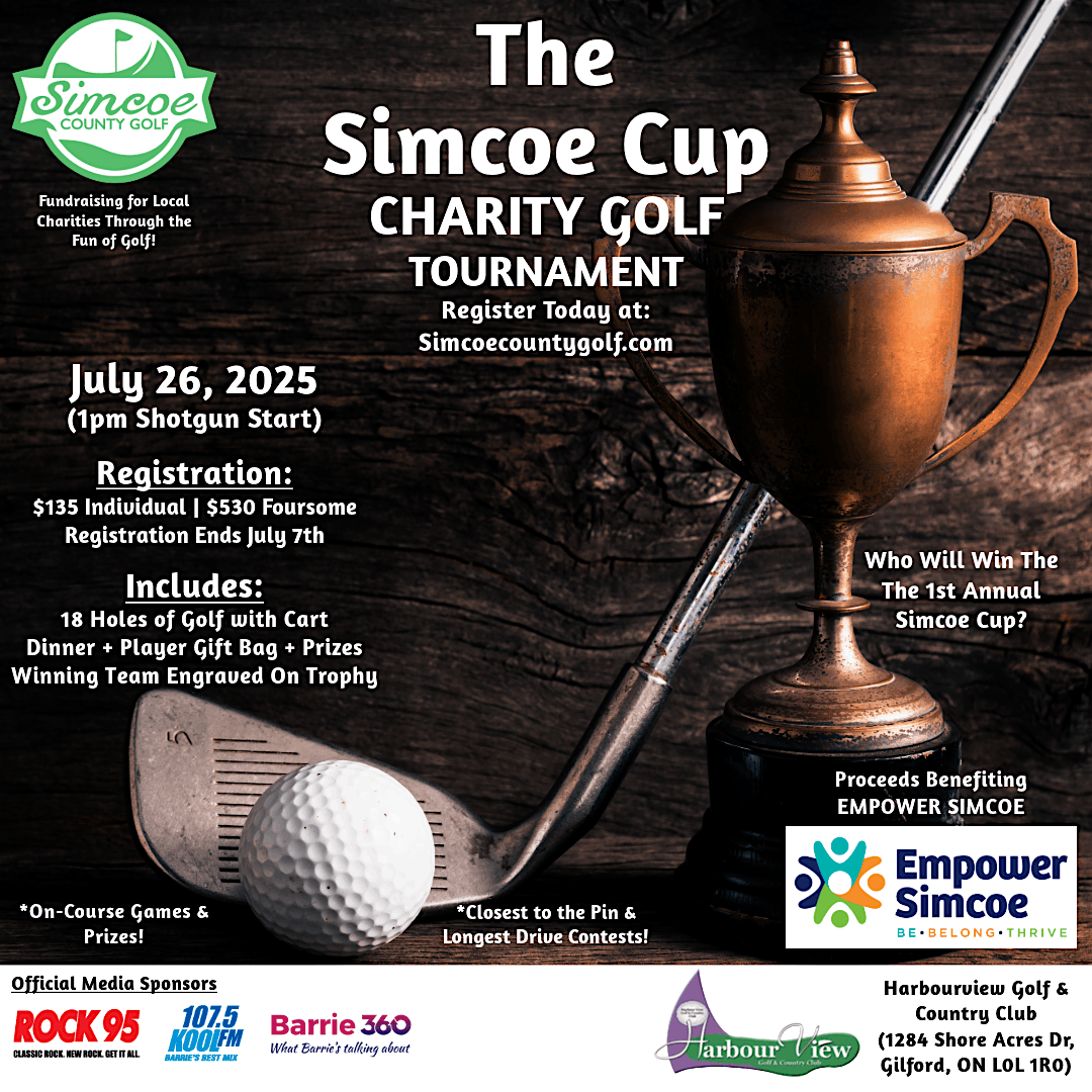 The Simcoe Cup Charity Golf Tournament