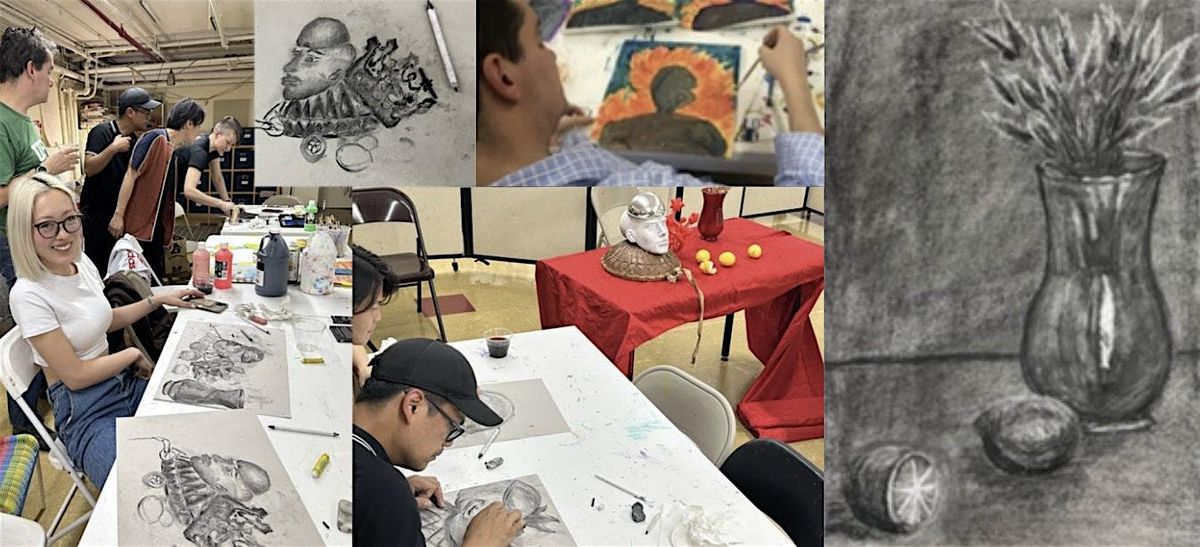Draw, Paint, & Sip