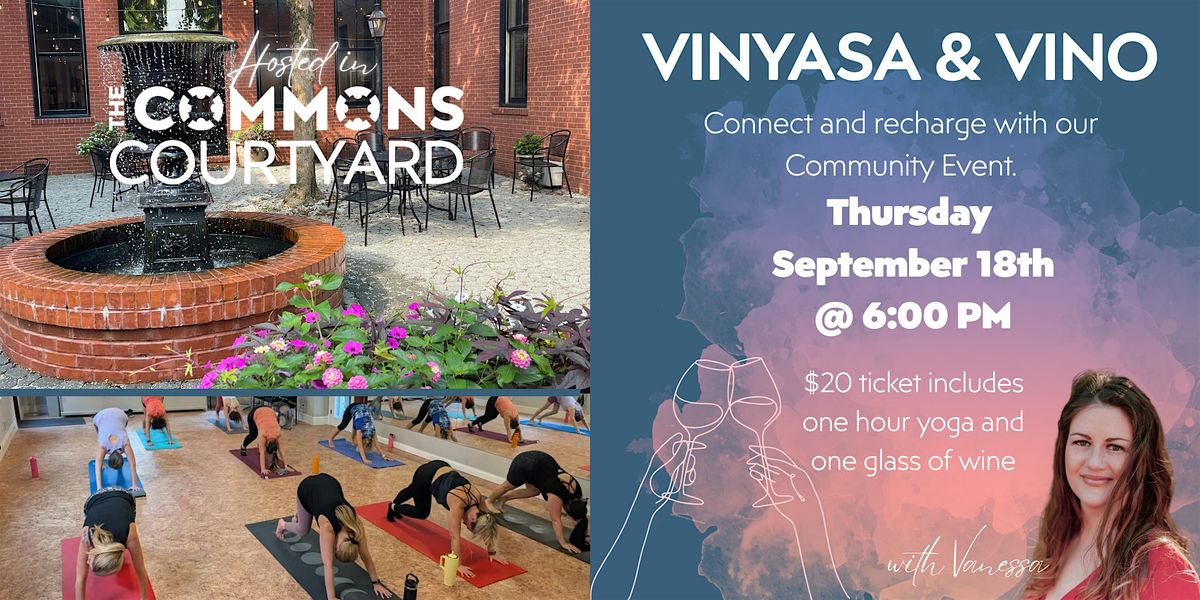 Vinyasa & Vino - A Yoga and Wine Experience