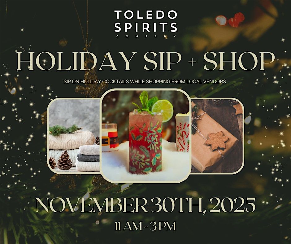 Holiday Sip + Shop