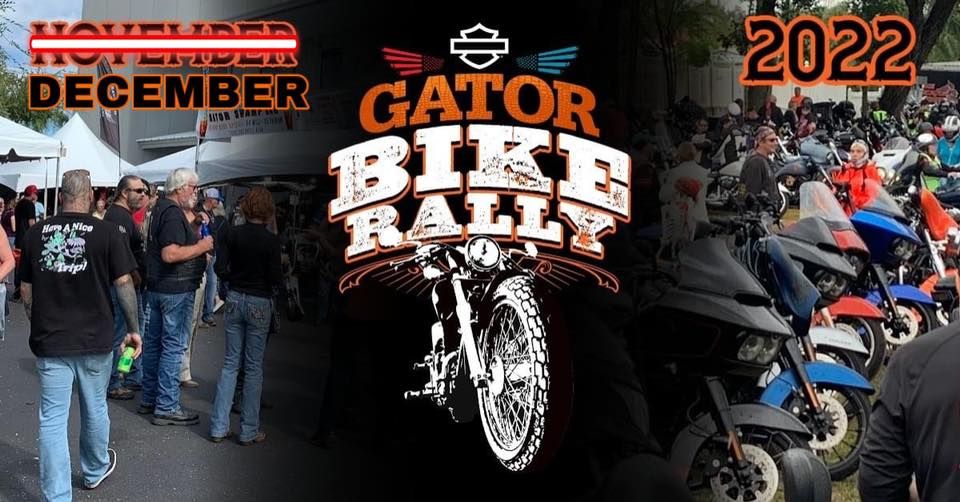 GATOR BIKE RALLY | FALL 2022 at GATOR HARLEY-DAVIDSON, Leesburg on 1st ...