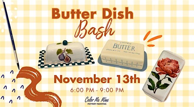 Butter Dish Bash: Painting Workshop in NYC!