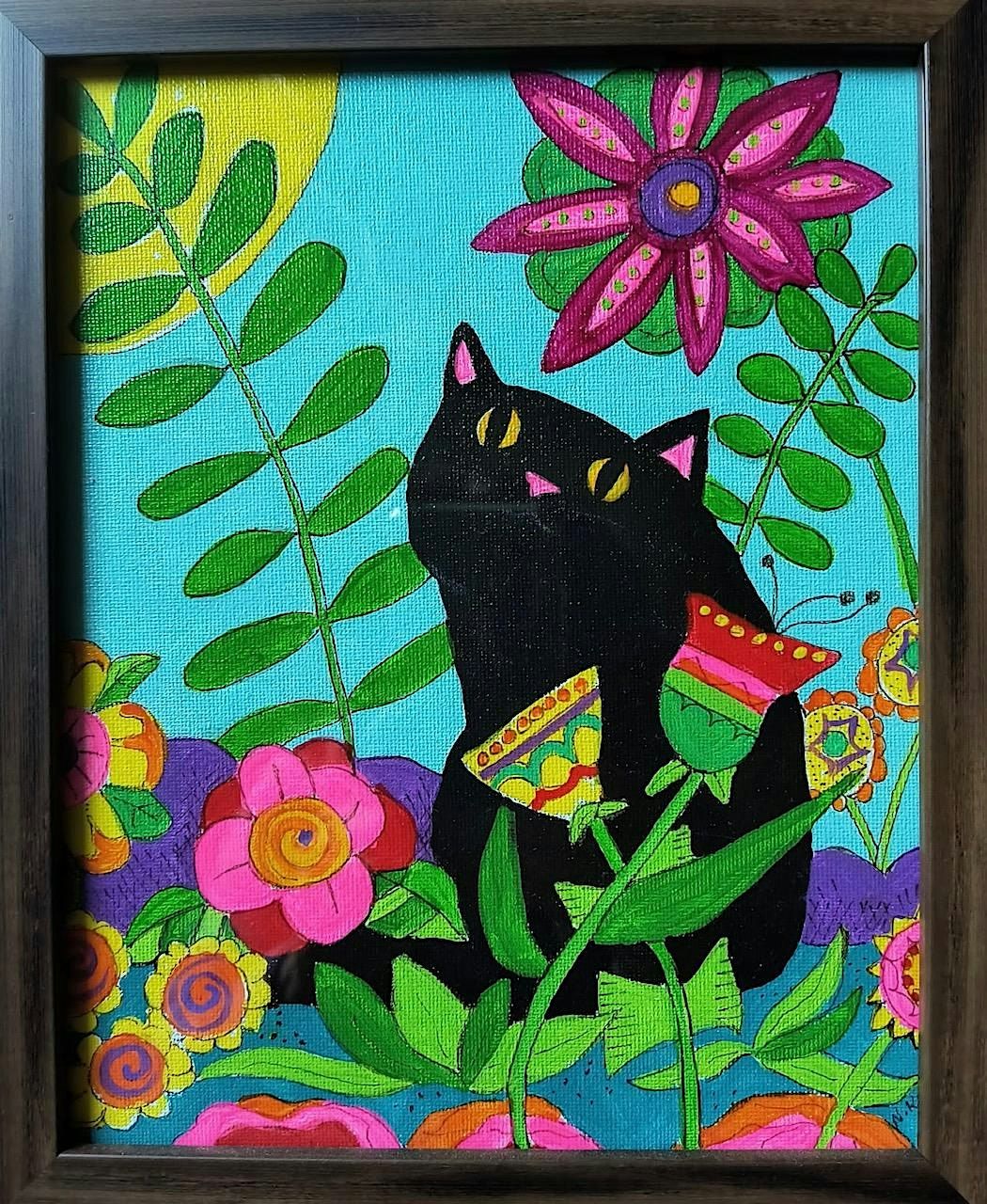 Colorful Cat Collage - "Make it-Take it"