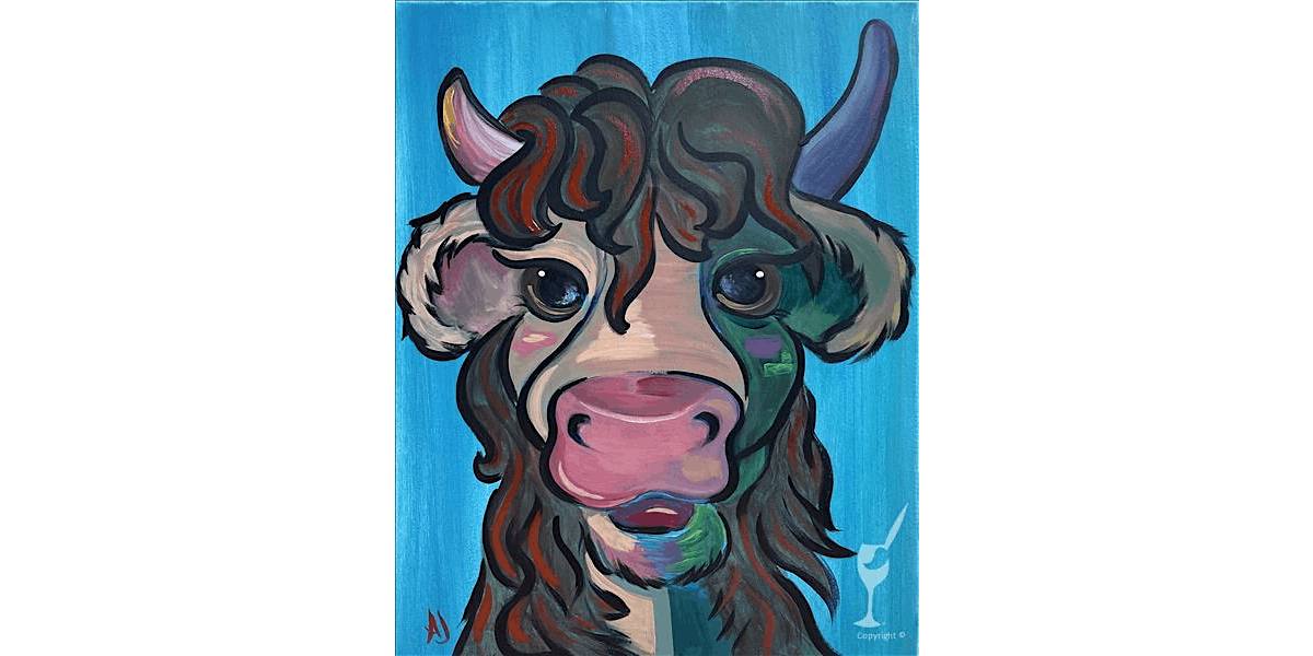Majestic Cow - Paint and Sip in Houston | Classpop!\u2122