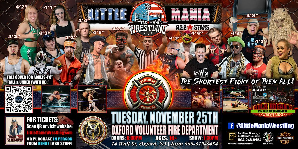 Ipswich, MA - Little Mania Mini Wrestling @True North Ale Company