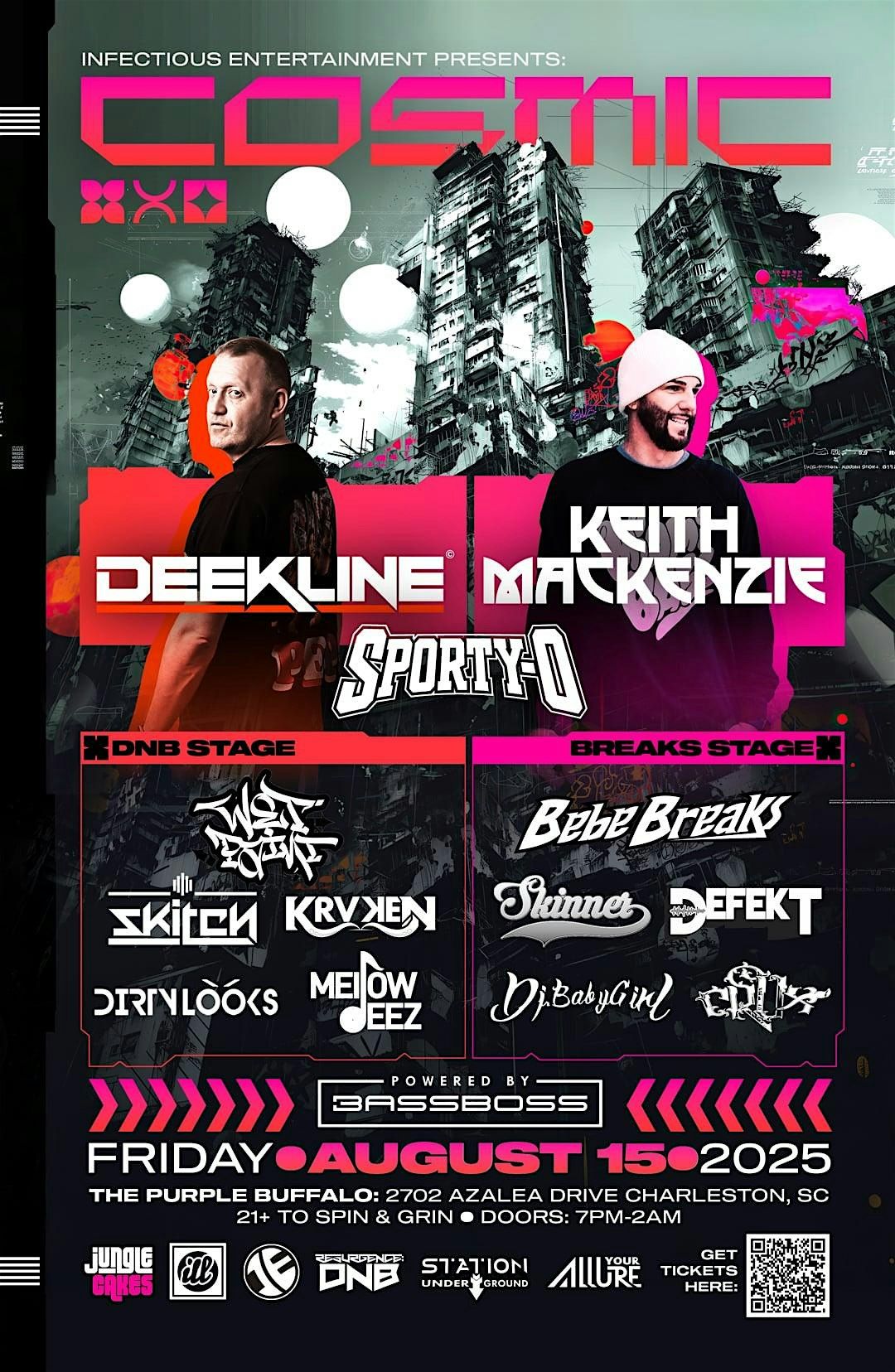 Deekline, Keith Mackenzie + Sporty-O