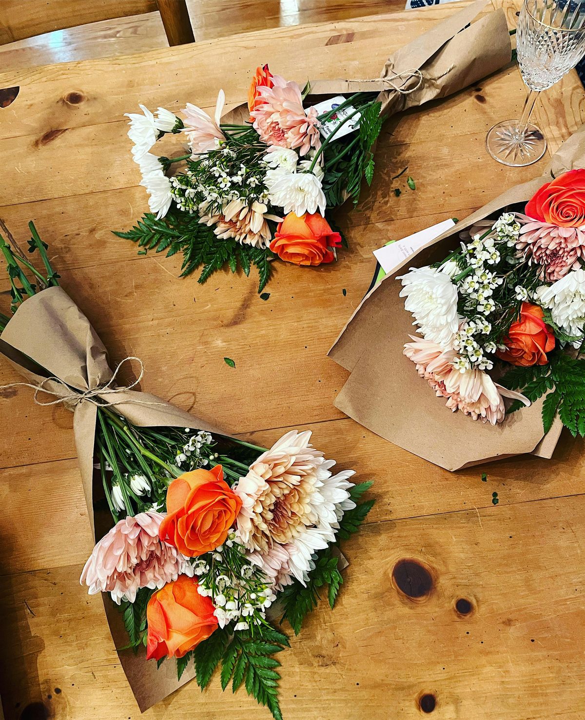 Fall Flower Bouquets at Keel and Curley Winery