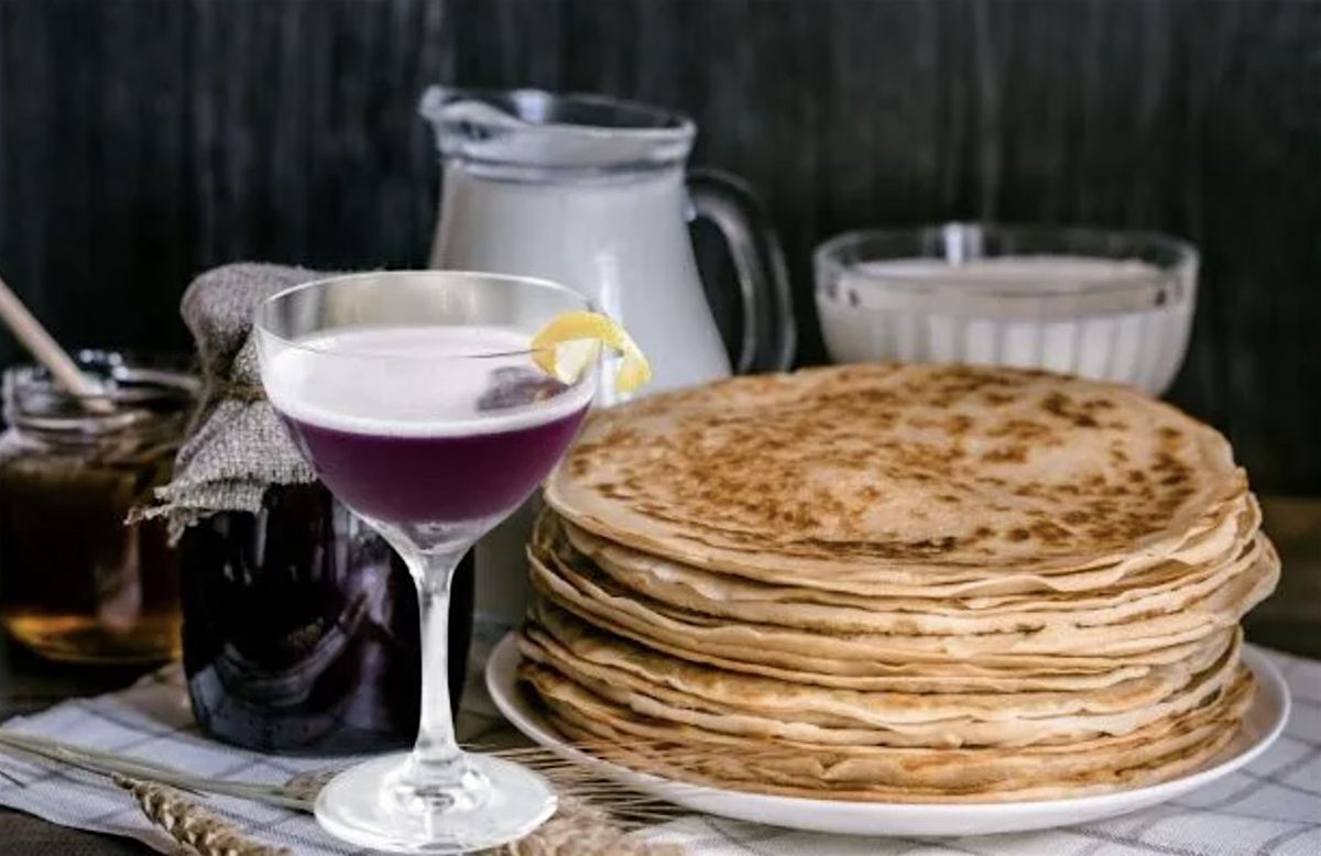 Winter Cocktails & Crepes Cooking Class