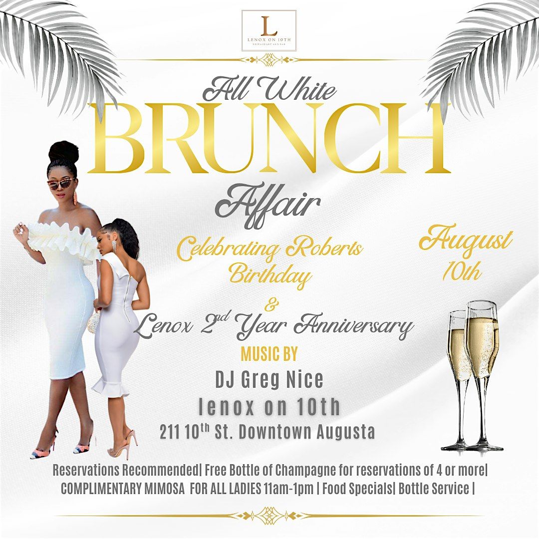 All White Affair at Lenox