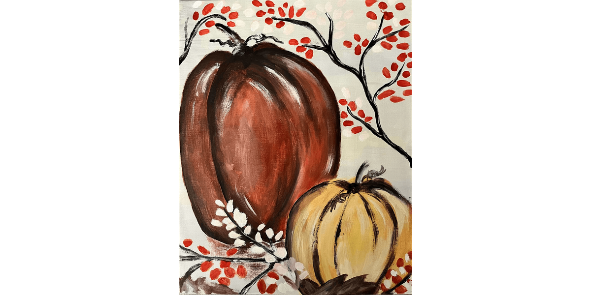 Fall Pumpkins - Paint and Sip in Orlando | Classpop!\u2122