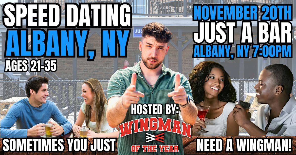Speed Dating With Wingman Of The Year: Albany, NY