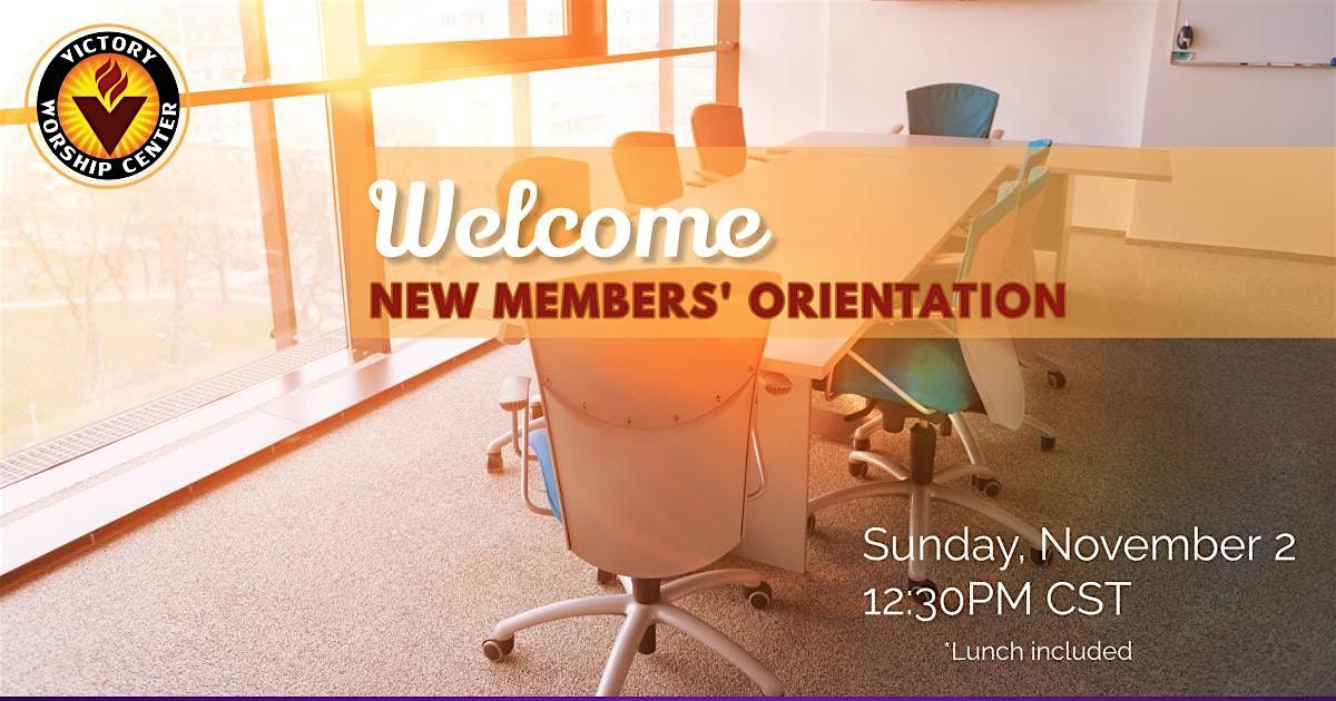 Victory Worship Center: New Members' Class