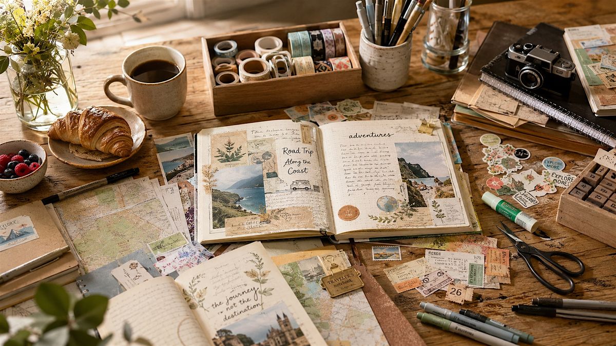 Taller de Travel Journaling: prepara tu diario de viaje para este verano