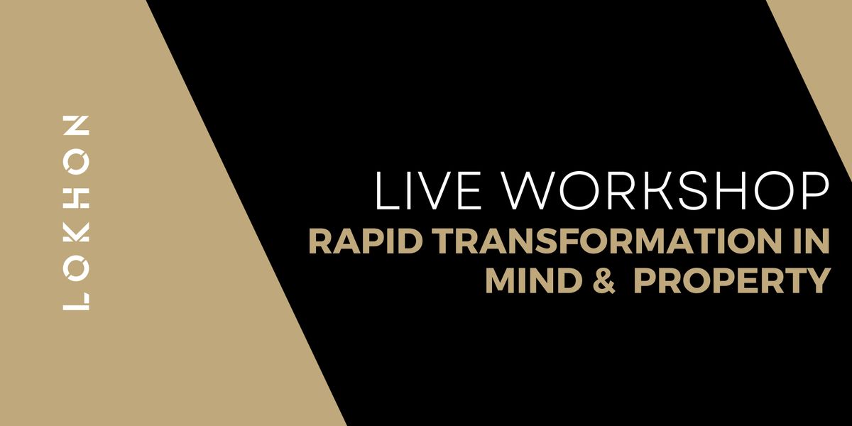 Beyond Bricks: Property Investment Transformation \u2013 1-Day Workshop