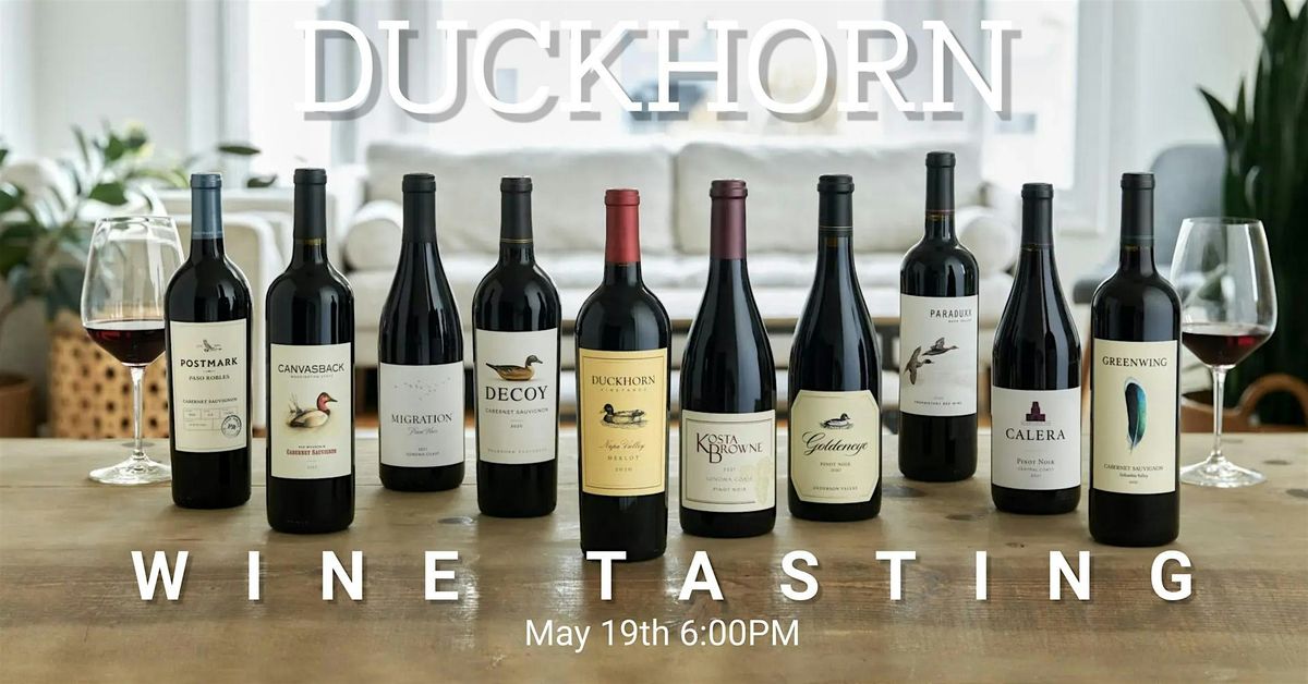 Duckhorn Vineyards wine tasting @ drafthouse