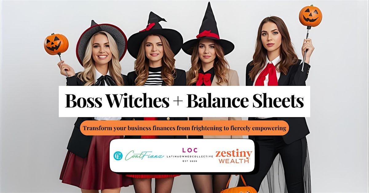 Boss Witches + Balance Sheets at TARRA, Denver on 4th October, 2025